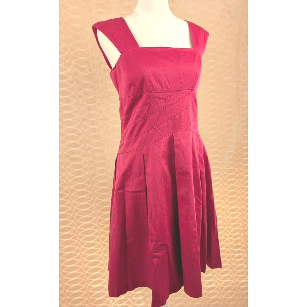 Calvin Klein Women's Pink Fit & Flare Dress Size (Approx. 32" Chest) Sleeveless